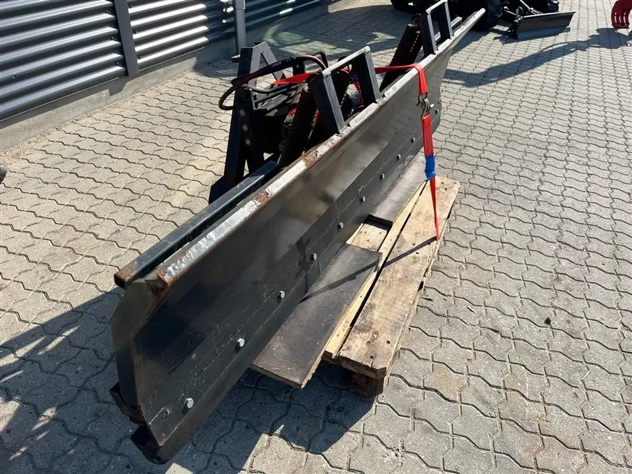 Billede 8 - - - - 220cm hydraulisk svingbar sneplov med klapskær