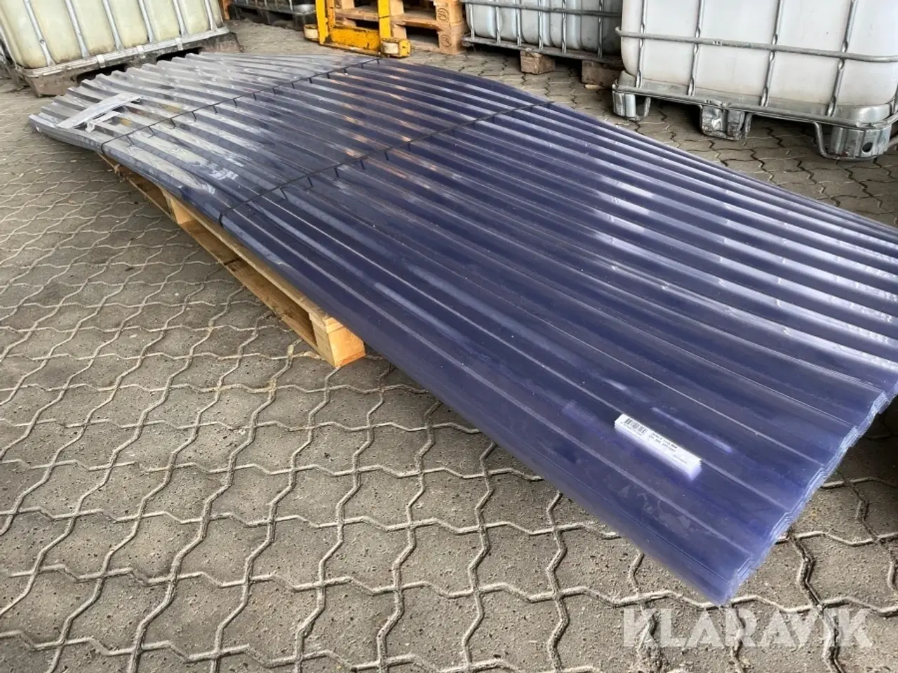 Billede 1 - Trapezplader glasklar 20 styk