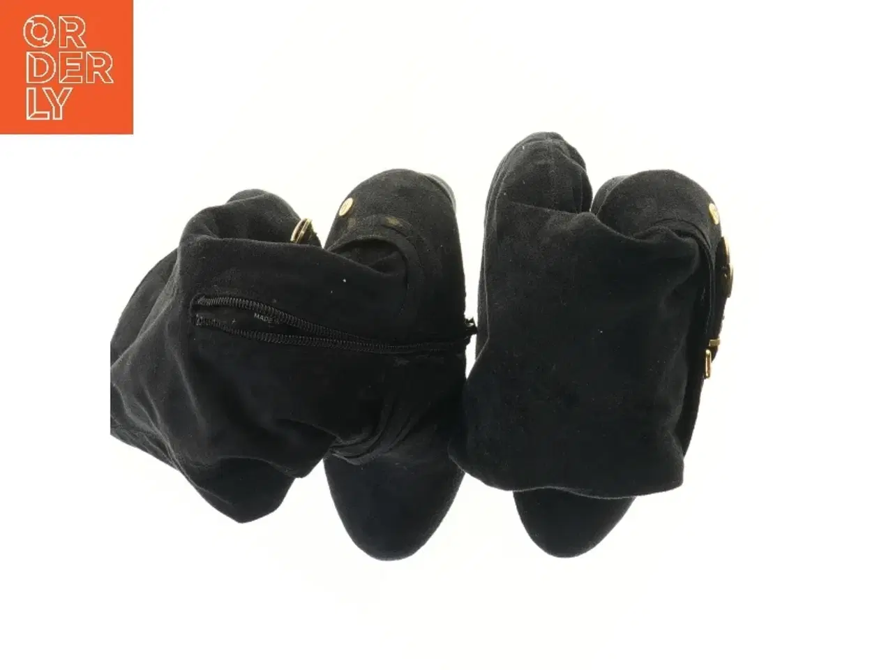 Billede 2 - Sort støvler med hæl fra Blink (str. 37 )