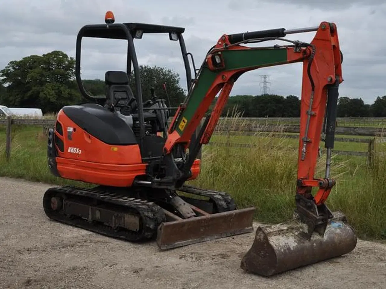 Billede 1 - Minigraver - Kubota KX61-3