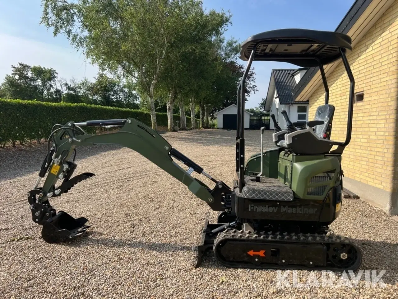Billede 7 - Minigraver Cartiwell CW-16PRO Crawler Excavator