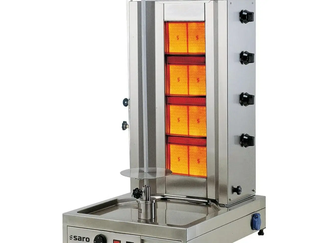 Billede 1 -  SARO Dønergrill gas / Shawarmagrill – 80 kg kød