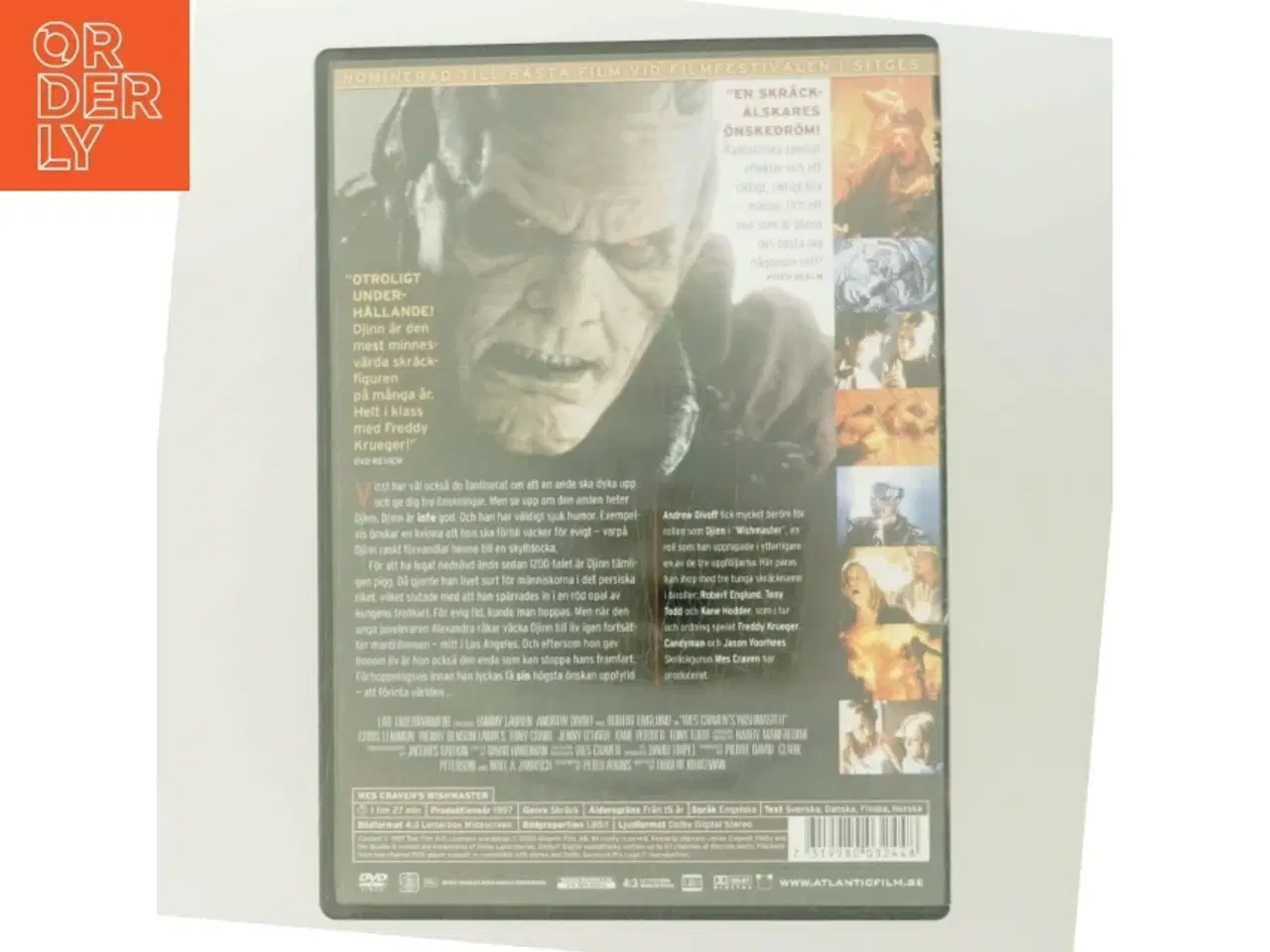 Billede 3 - Wes Craven&#39;s Wishmaster med Robert Englund (DVD)