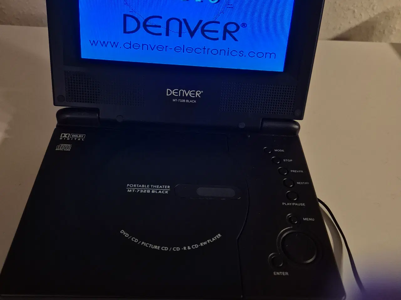 Billede 2 - Transportabel DVD afspiller