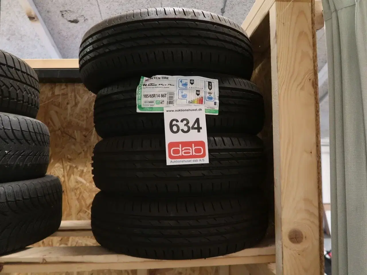 Billede 1 - 4 stk. Nexen dæk 185/65R14 86T