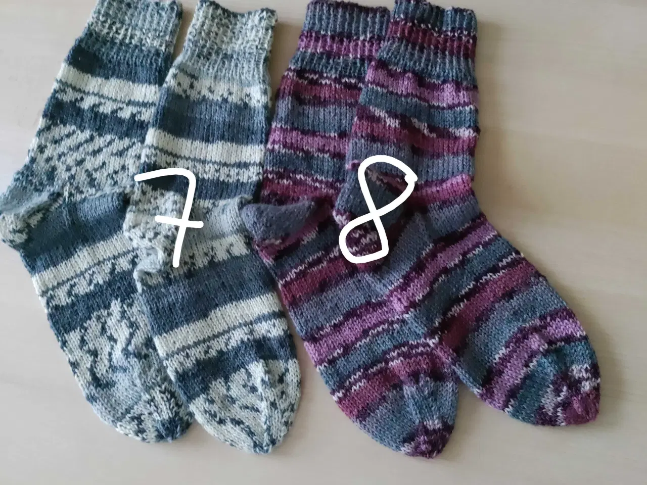 Billede 2 - Nye uldsokker str 36-37