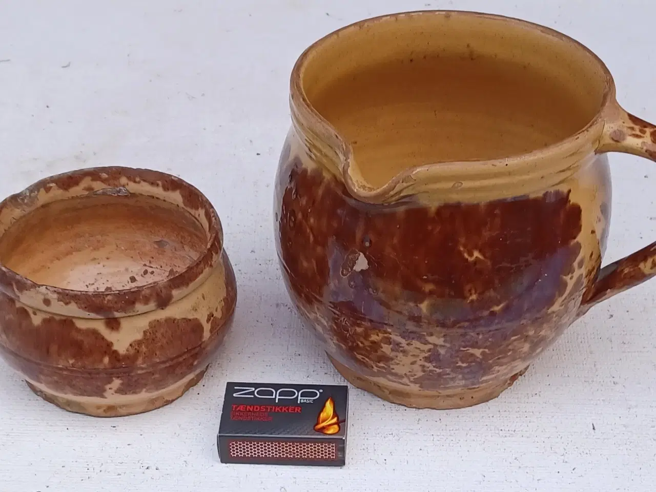 Billede 1 - Antikke lertøjspotter, 2