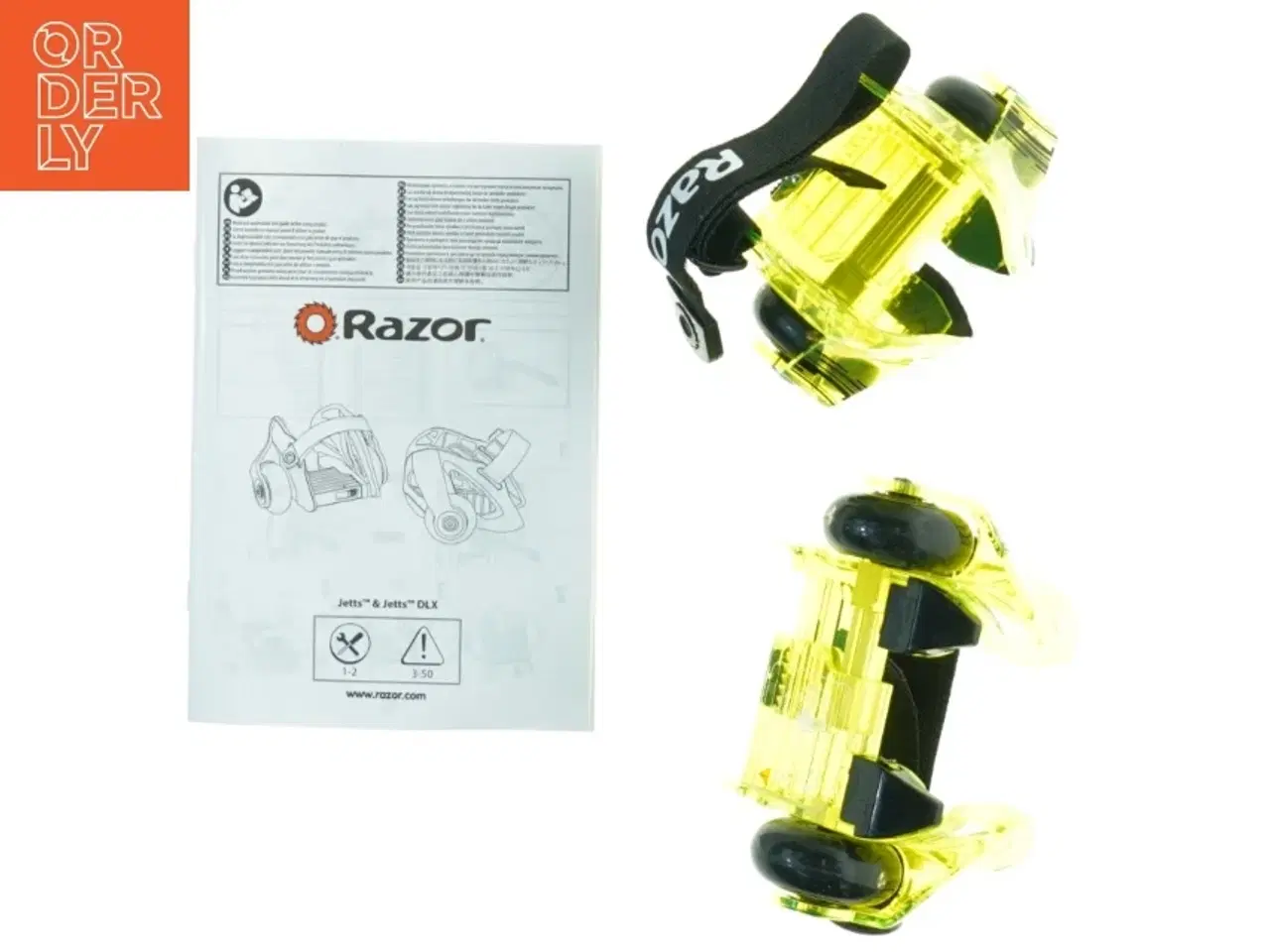 Billede 2 - Razor Jetts hæl-rulleskøjter fra Razor (str. Maks 80 kilo)