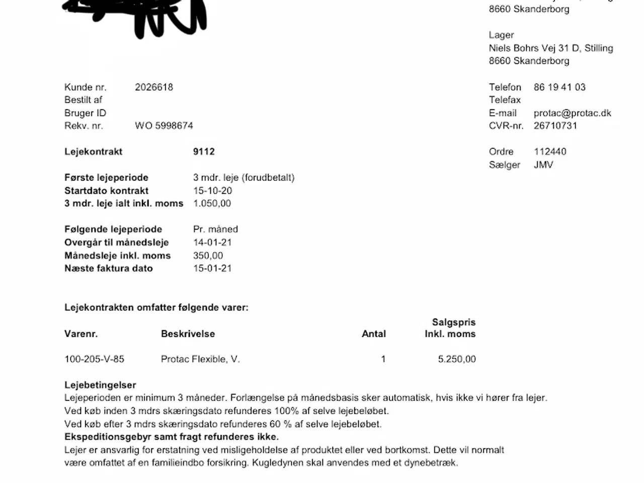 Billede 2 - Protac kugle dyne 