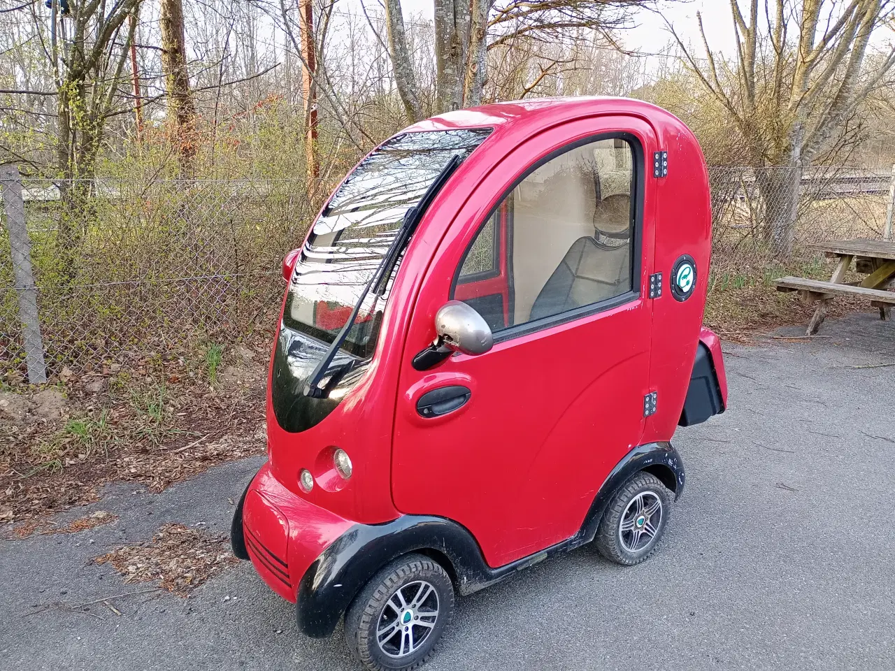 Billede 2 - Brugt el-kabinescooter sælges 15km/t