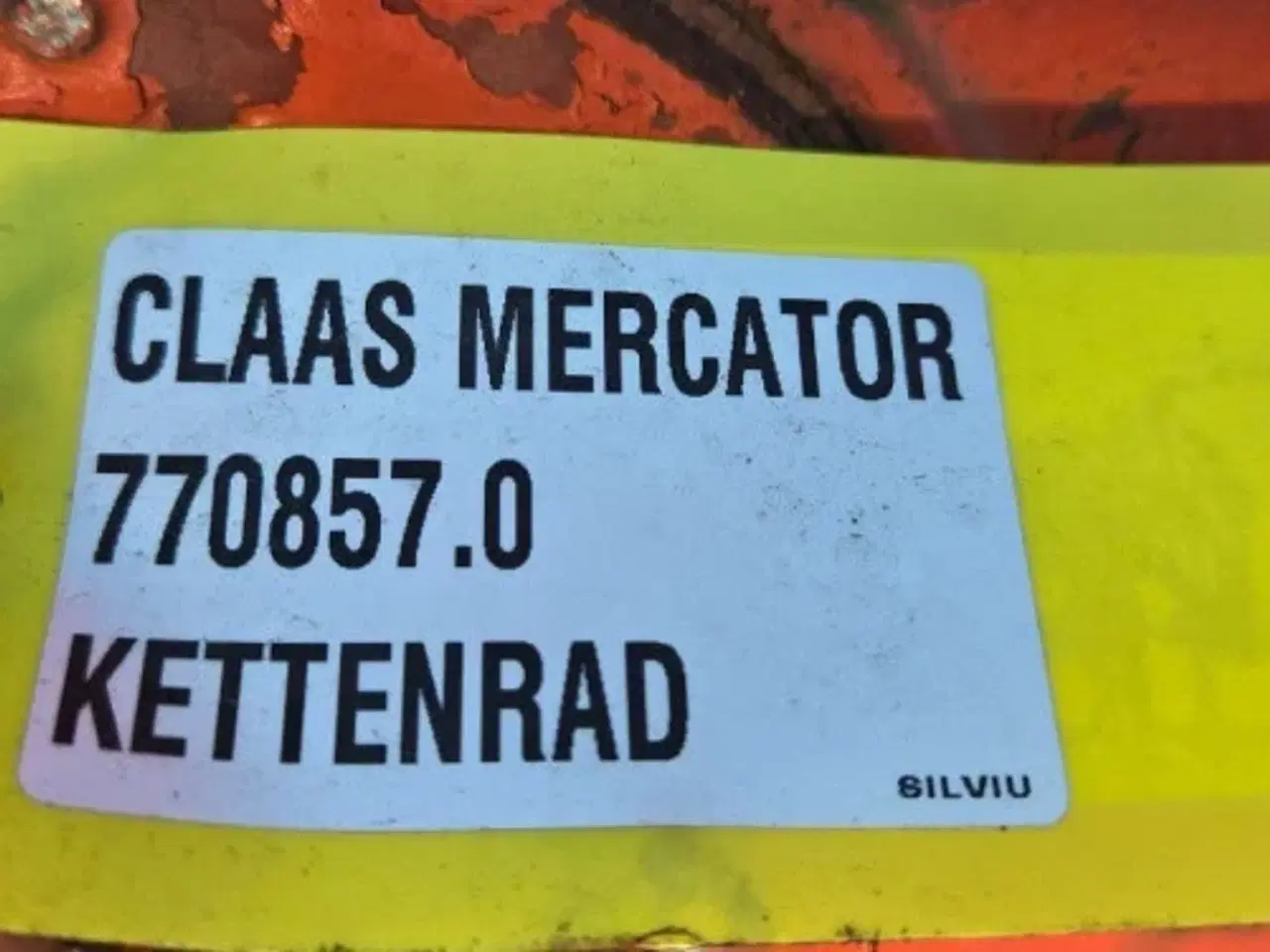 Billede 2 - Claas Mercator 75 Kædehjul 770857.0