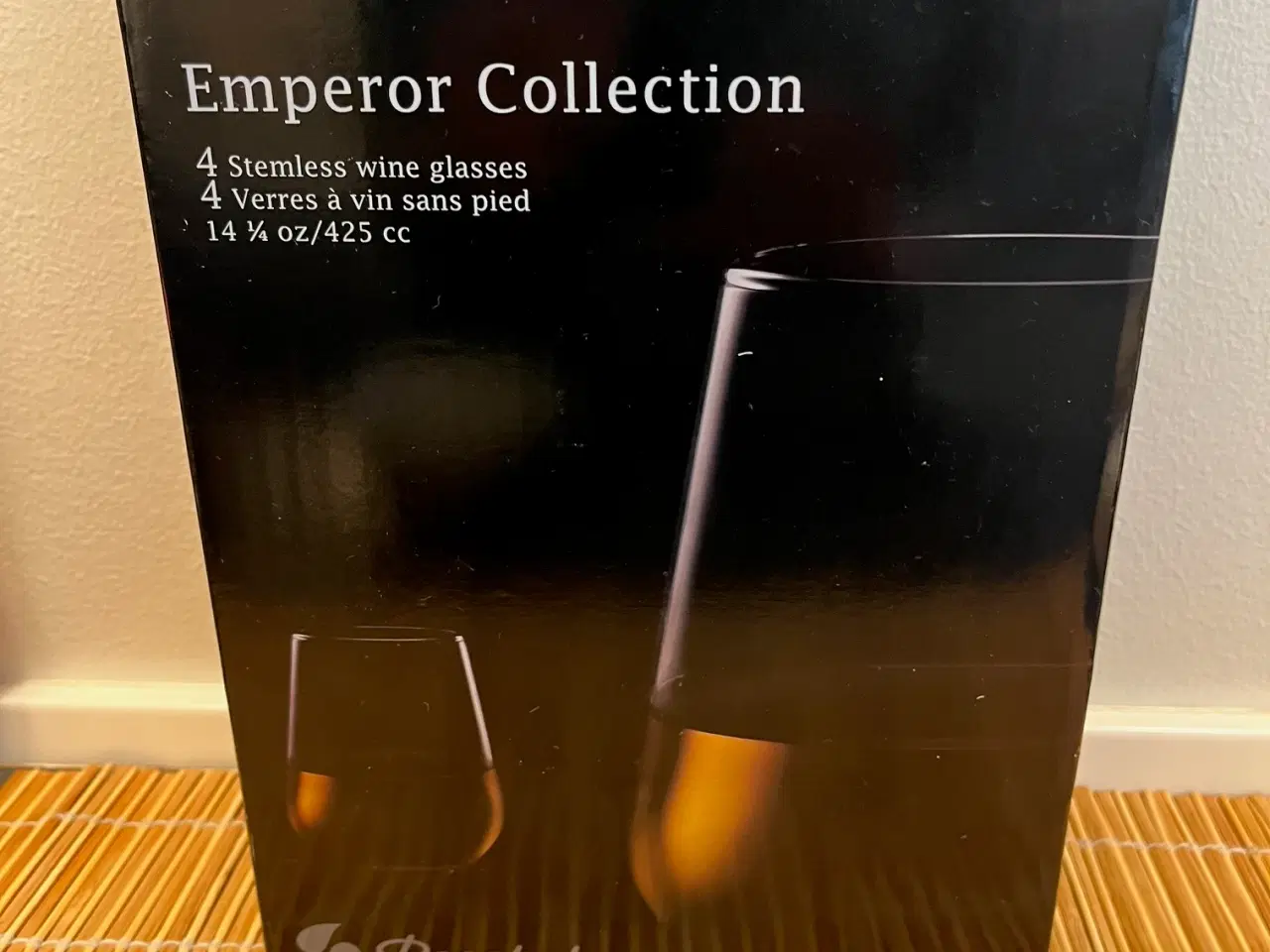 Billede 1 - 4 Stilrene Stemless Vinglas – Emperor Collection