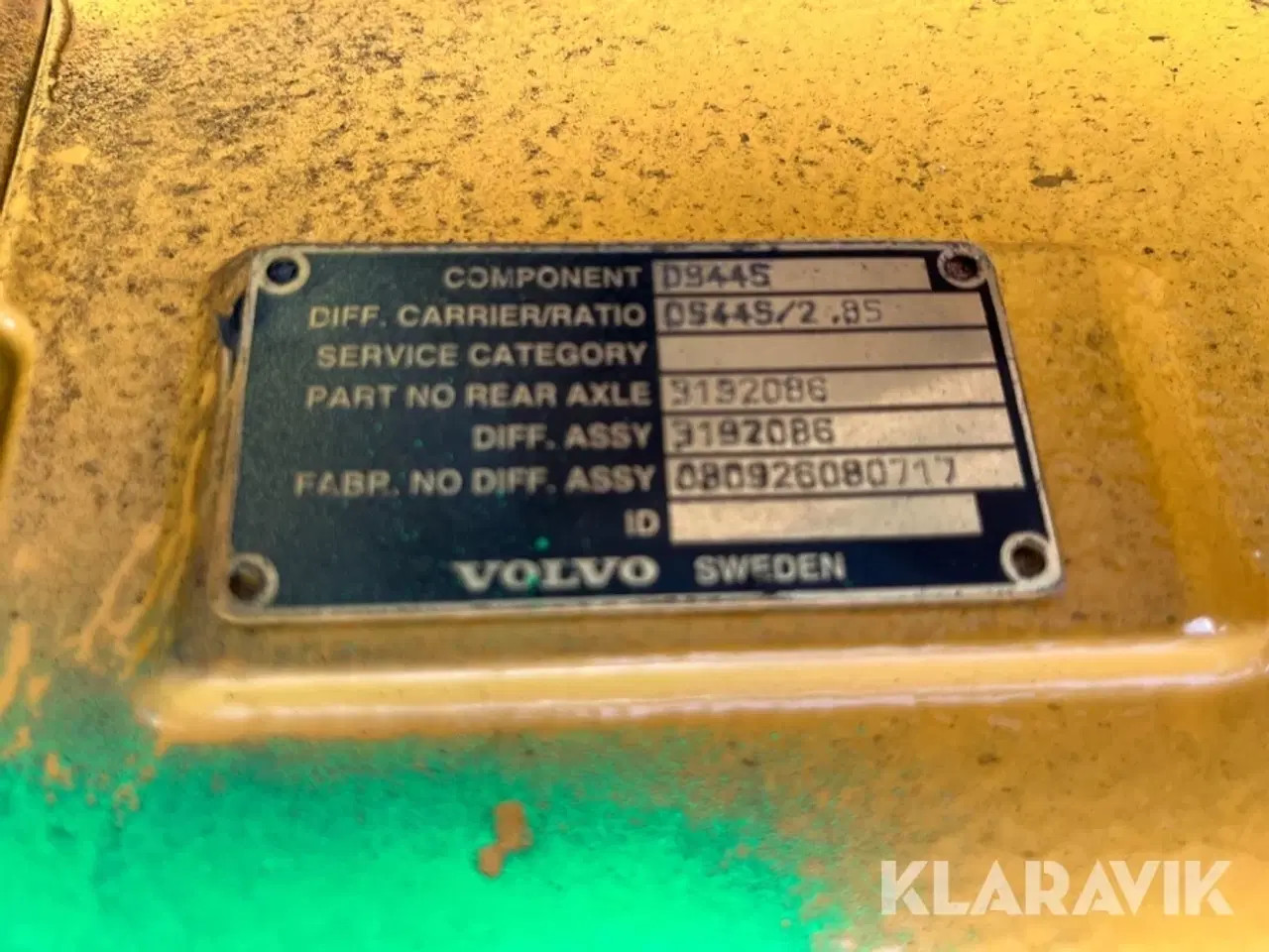 Billede 4 - Bagaksel og kardanksel Volvo D9445