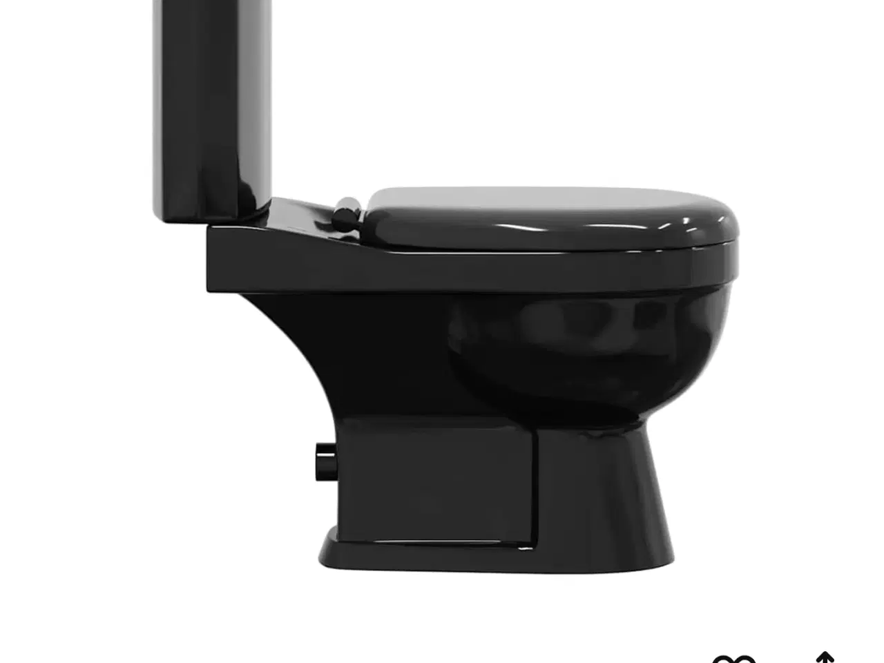 Billede 3 - Nyt toilet i sort