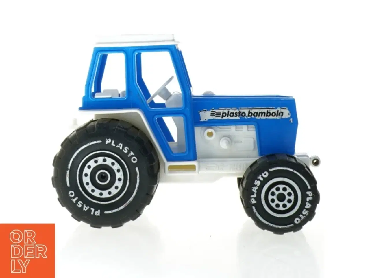 Billede 1 - Plasto legetøjs traktor fra Plasto (str. 22 x 14 cm)