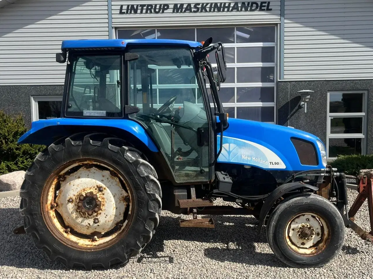 Billede 6 - New Holland TL90A Med frontlift