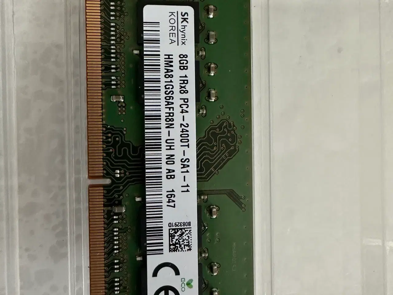 Billede 2 - 2 x 8GB DDR4 RAMs - 260pin