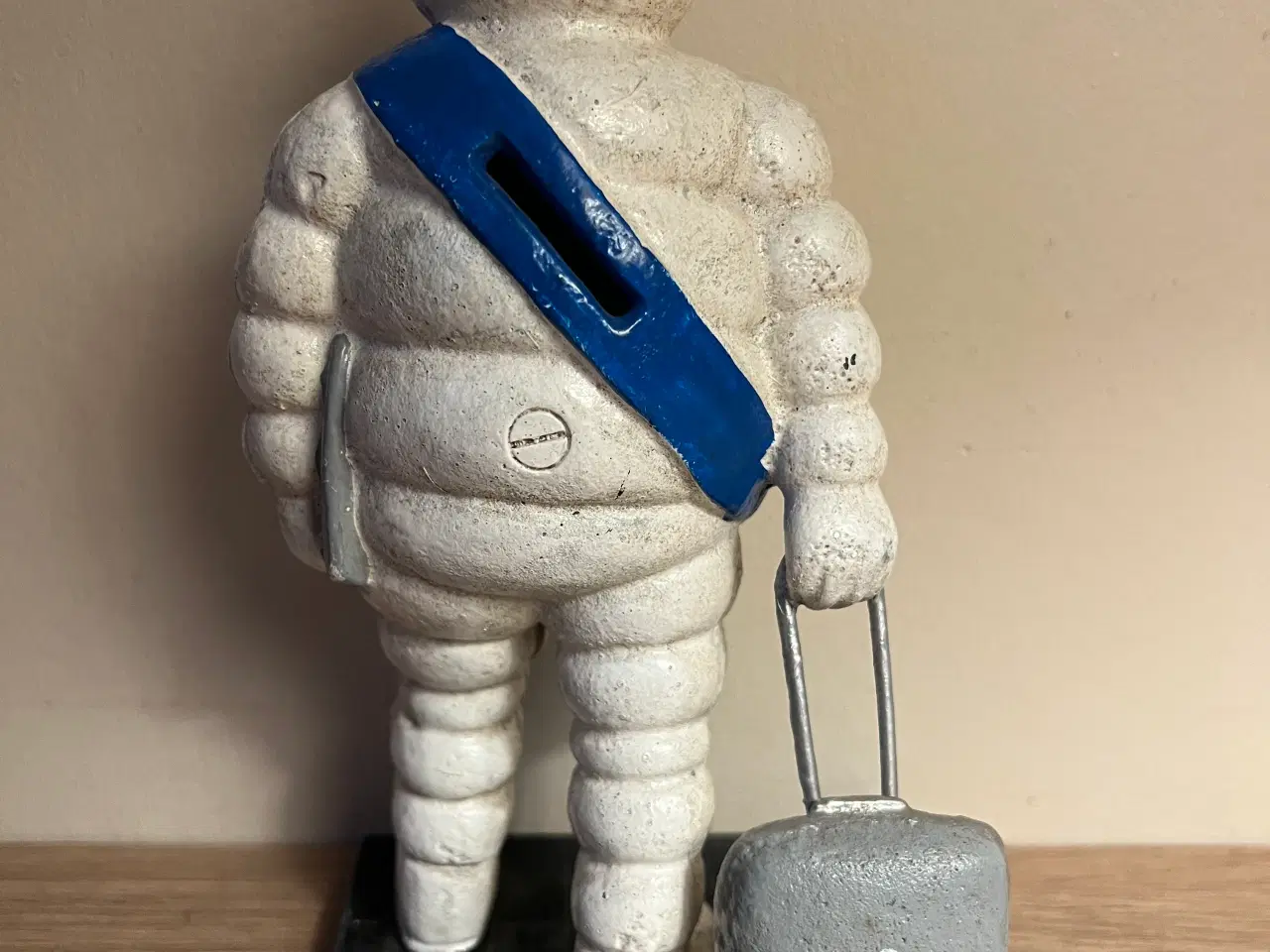 Billede 4 - Flot Michelin mand/sparebøsse i støbejern 