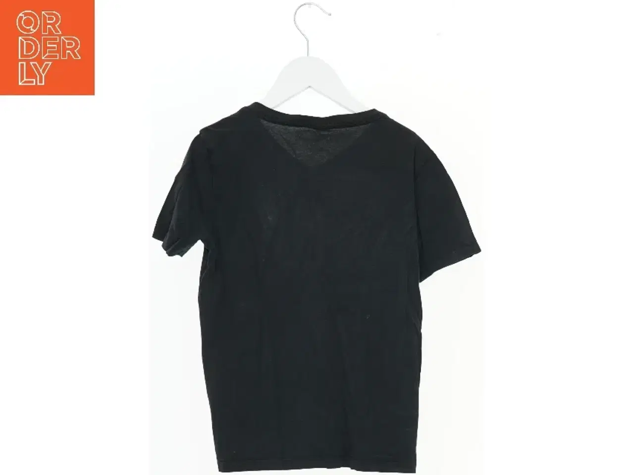 Billede 2 - Sort V-hals T-shirt fra Tommy Hilfiger fra Tommy Hilfiger (str. M)