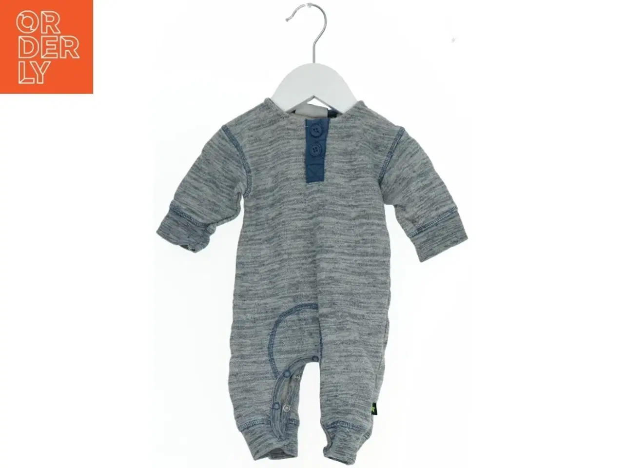 Billede 1 - Grå baby heldragt med knapper fra Molo (str. 56)