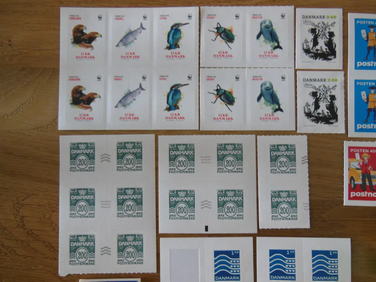 Billede 2 - RETRO - Danmark, frimærker m.m. - 90 kr. for ALT