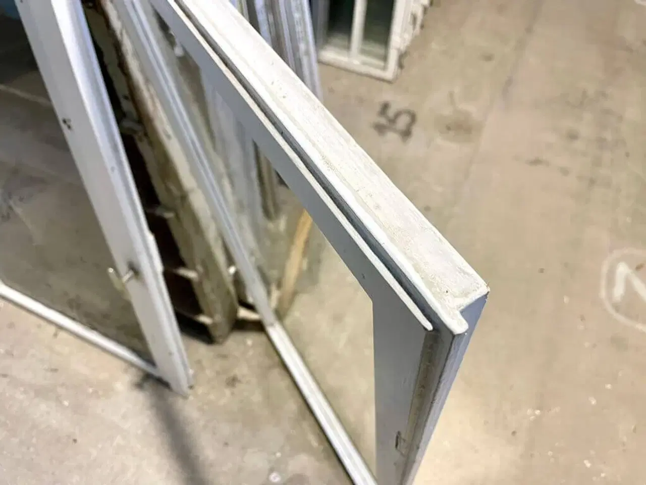 Billede 3 - Trukket glas i forsatsramme (550 x 1110 mm)