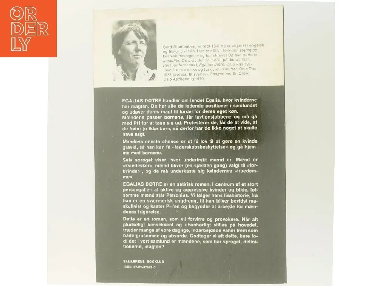 Billede 3 - Gerd Brantenberg - Egalias døtre fra Samlerens Bogklub af Gerd Brantenberg (Bog)