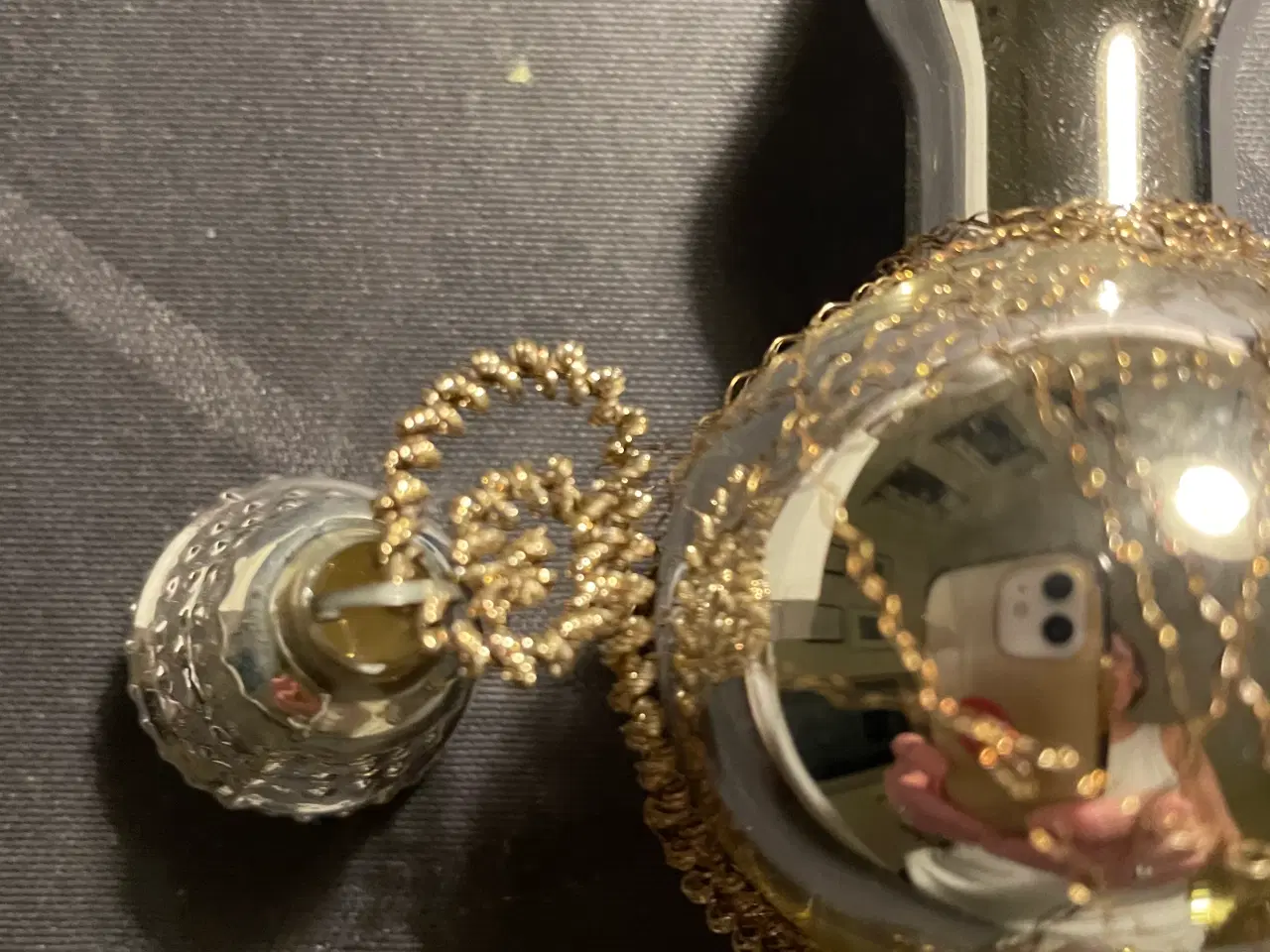 Billede 4 - Juletræs spir med klokker