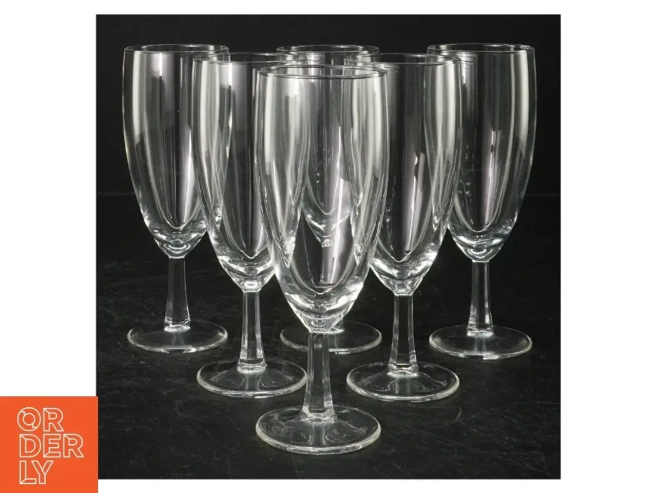 Billede 1 - Champagneglas (str. 6 styk. 15 cm)