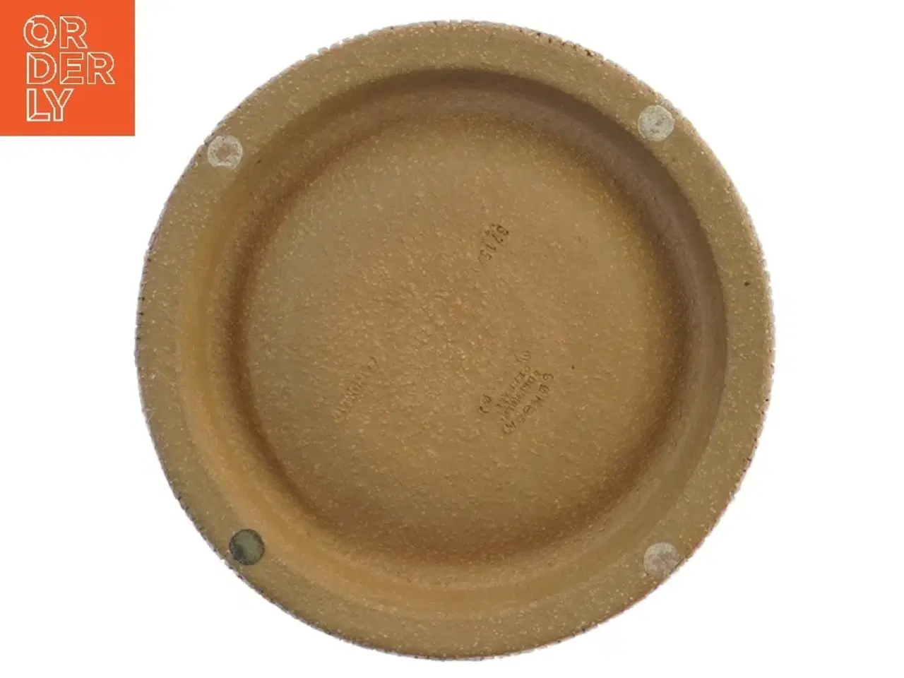 Billede 3 - Rund keramisk skål med cirkulært mønster fra Søholm (str. Ø 18,5 cm)