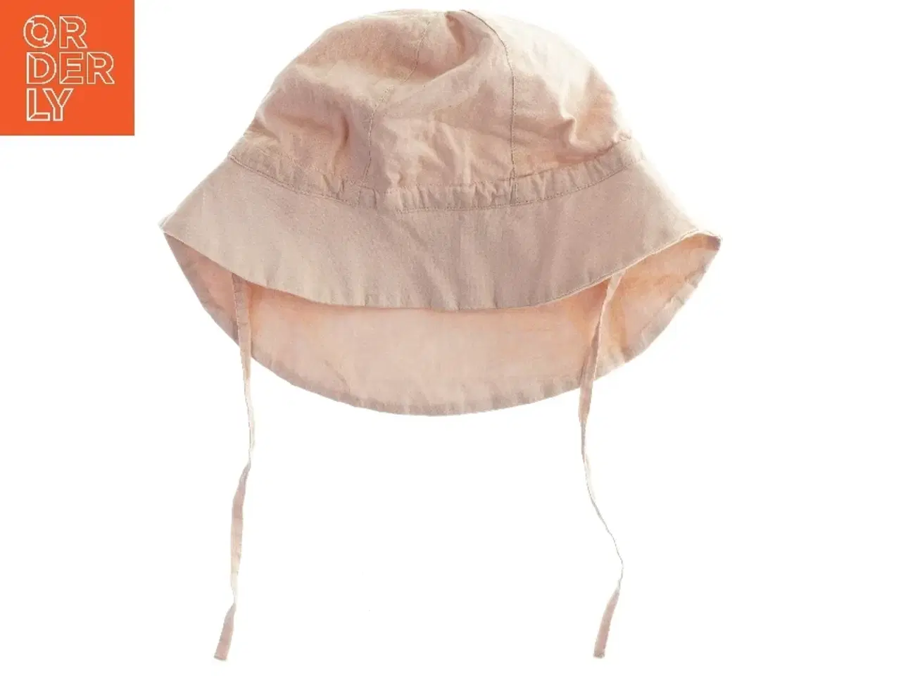 Billede 1 - Bomuldssolhat med bindebånd fra Wheat (str. 12-18 måneder )