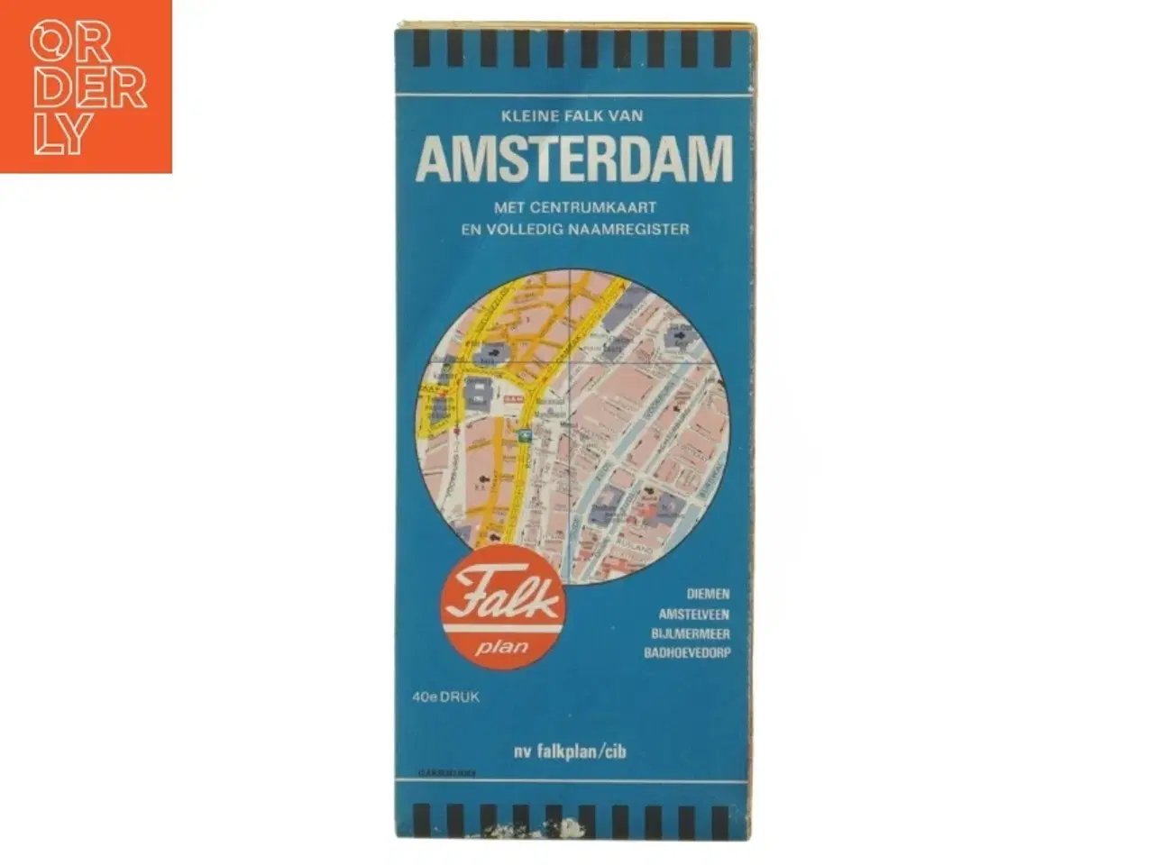 Billede 1 - Gamle bykort over Amsterdam (str. Ikke angivet)
