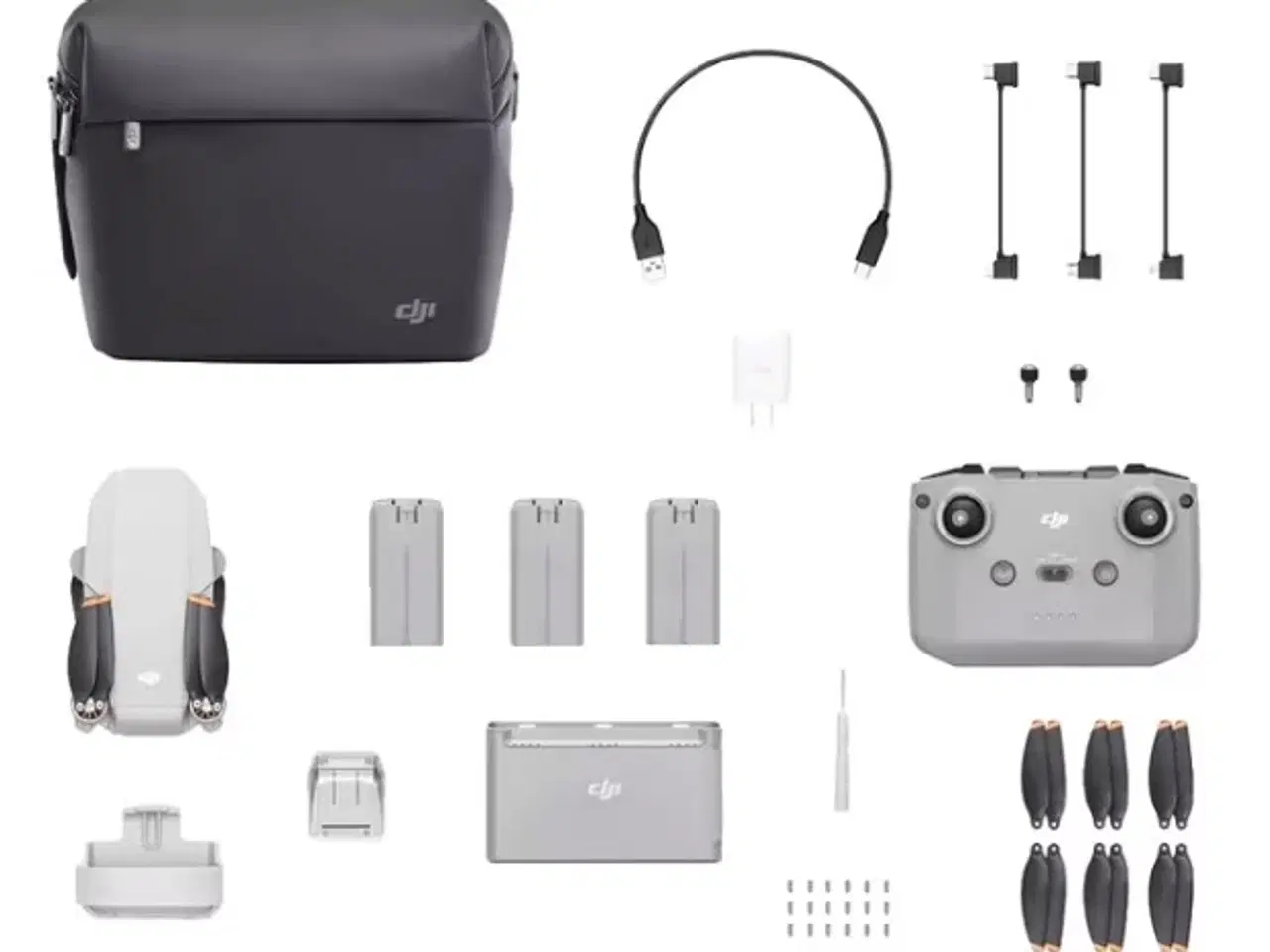 Billede 2 - Kvalitetsdrone DJI Mini 2 med komplet Fly More Com