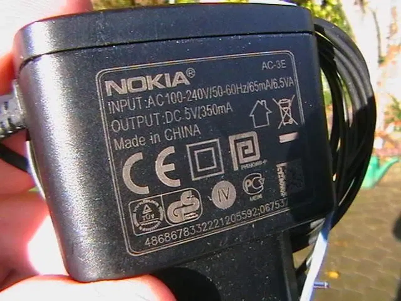 Billede 2 - 2 stk Omformer/lader til Ældre Nokia