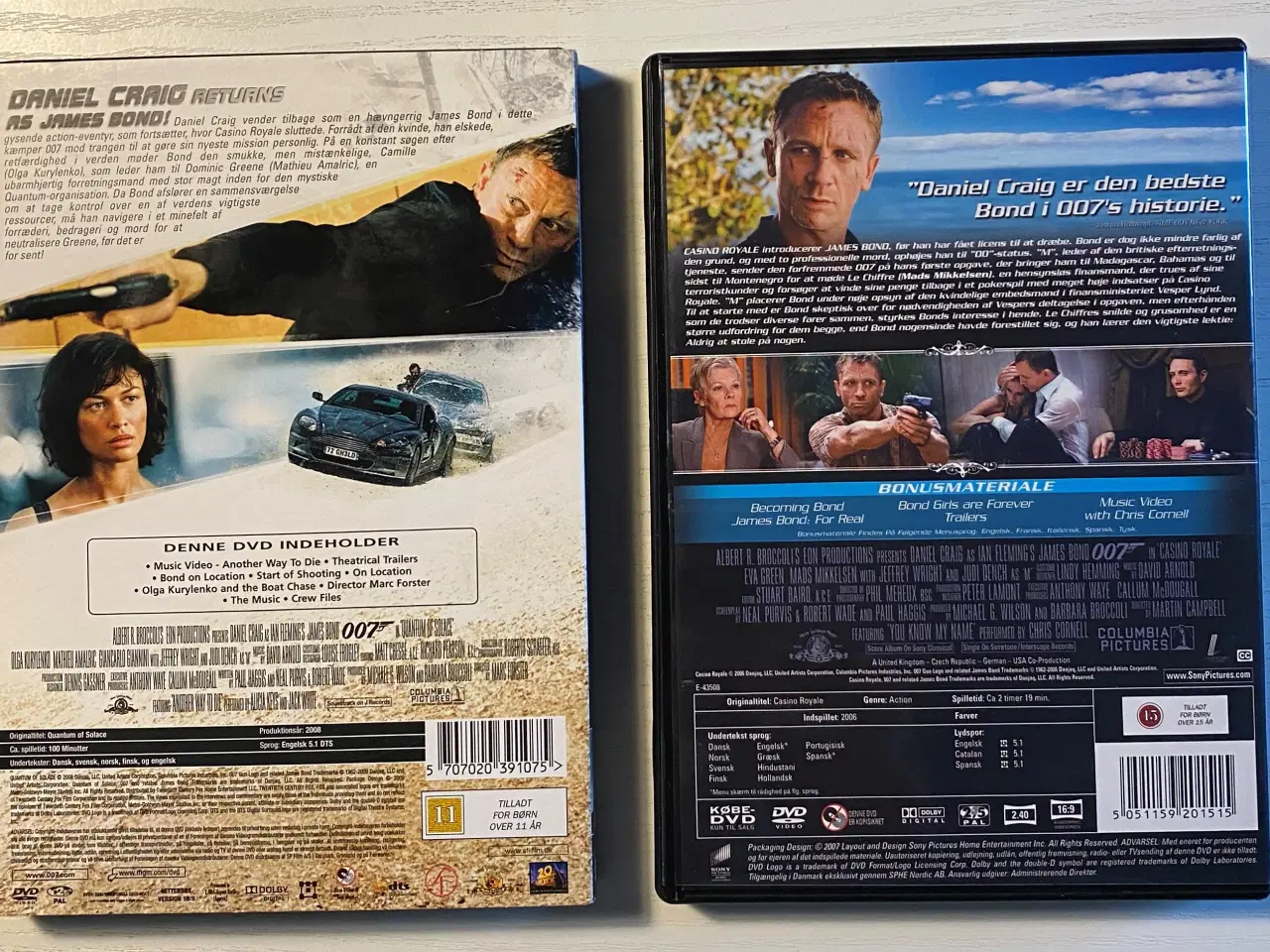 Billede 3 - Casino Royale/Quantum, DVD