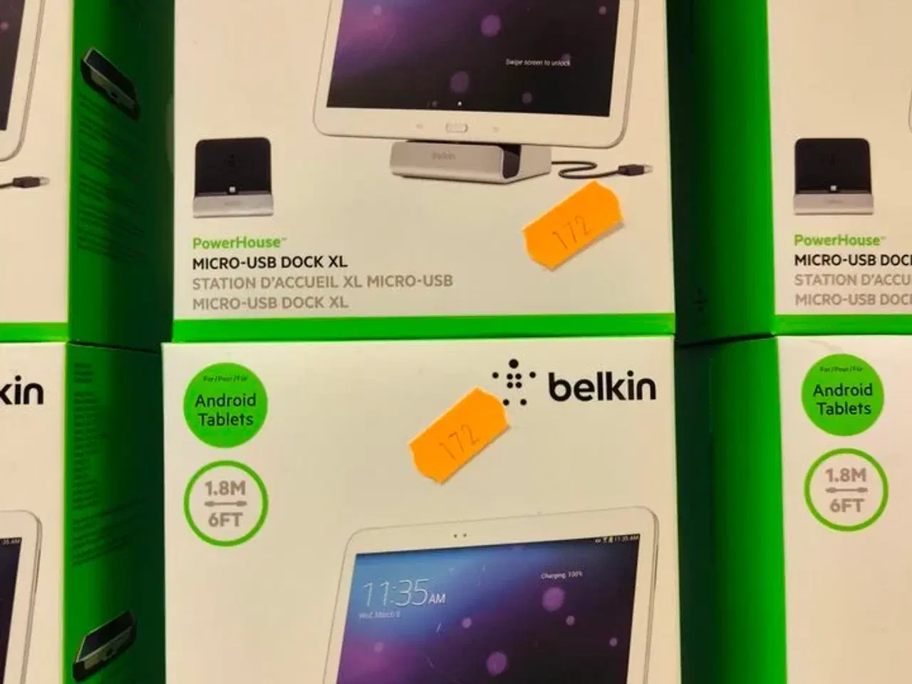 Billede 1 - 4 stk. BELKIN USB dock XL (ubrugt)