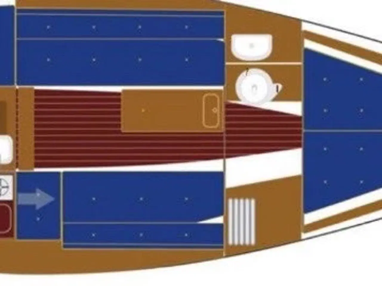 Billede 8 - Nordisk Familiebåd 1989, 5 pladser, 31 fod