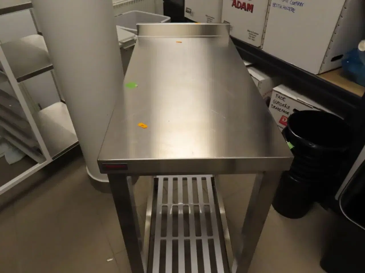 Billede 3 - Stålbord til industrikøkken