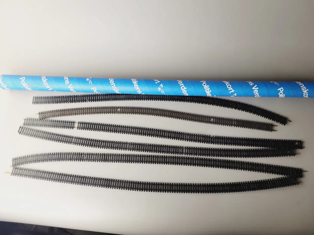 Billede 6 - ⭐️· Samling af FLEKSIBLE H0 Modeltogsspor