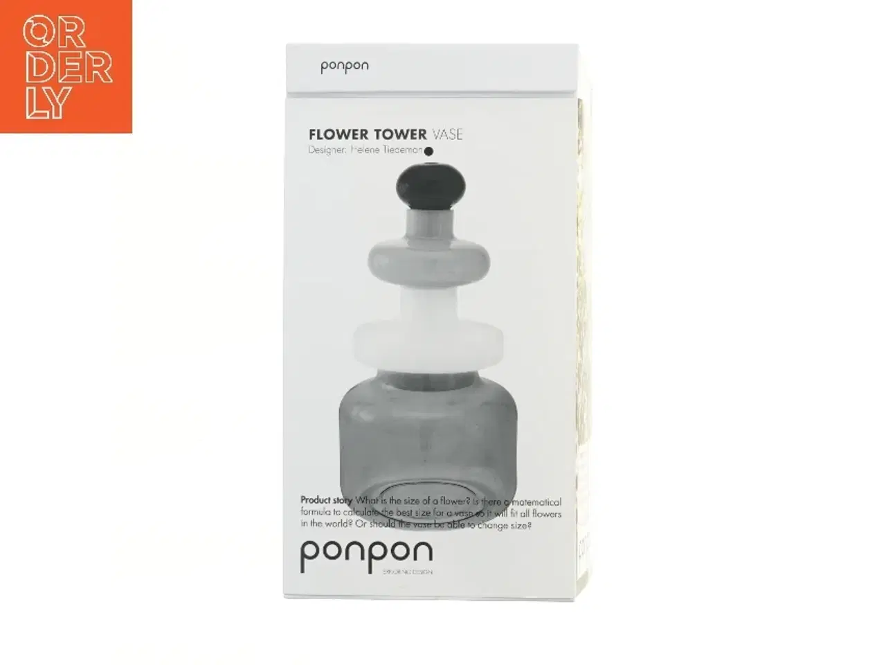 Billede 2 - Flower Tower vase fra Ponpon (str. 33 cm)