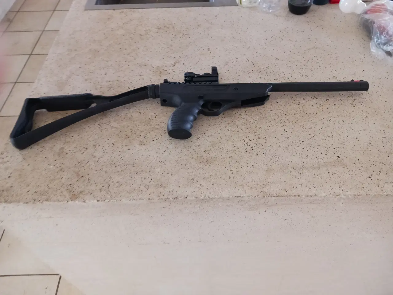 Billede 4 - Luftpistol/gevær med rødpunkt sigte
