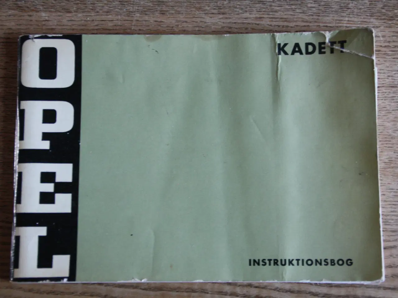 Billede 1 - Instruktionsbog Opel Kadett 1971