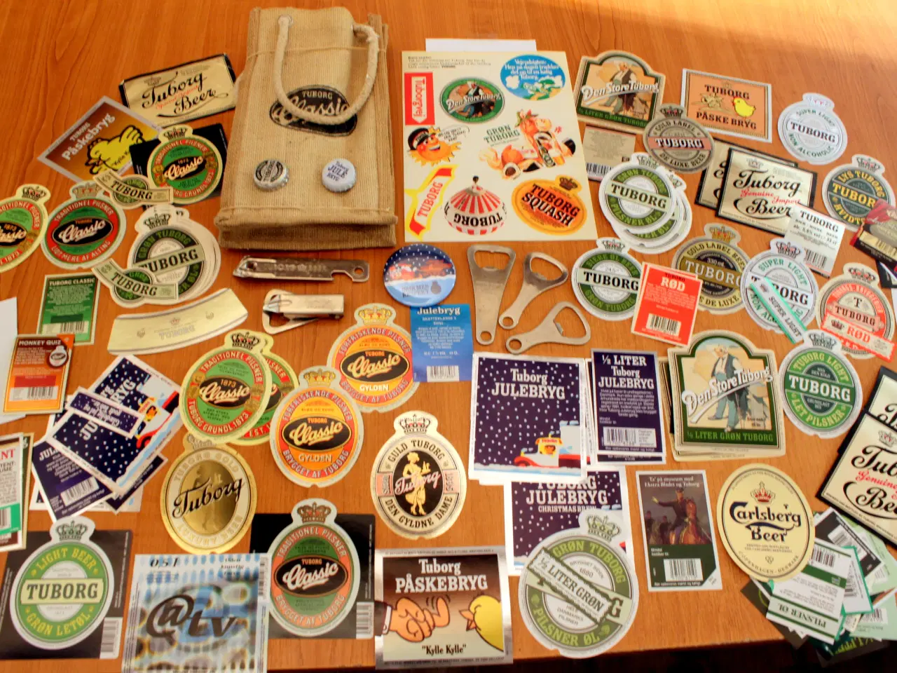 Billede 1 - Tuborg. Etiketter