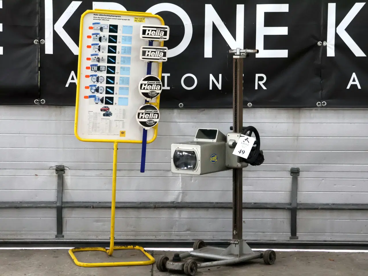 Billede 1 - Hella model SEG15 + Hella lamper