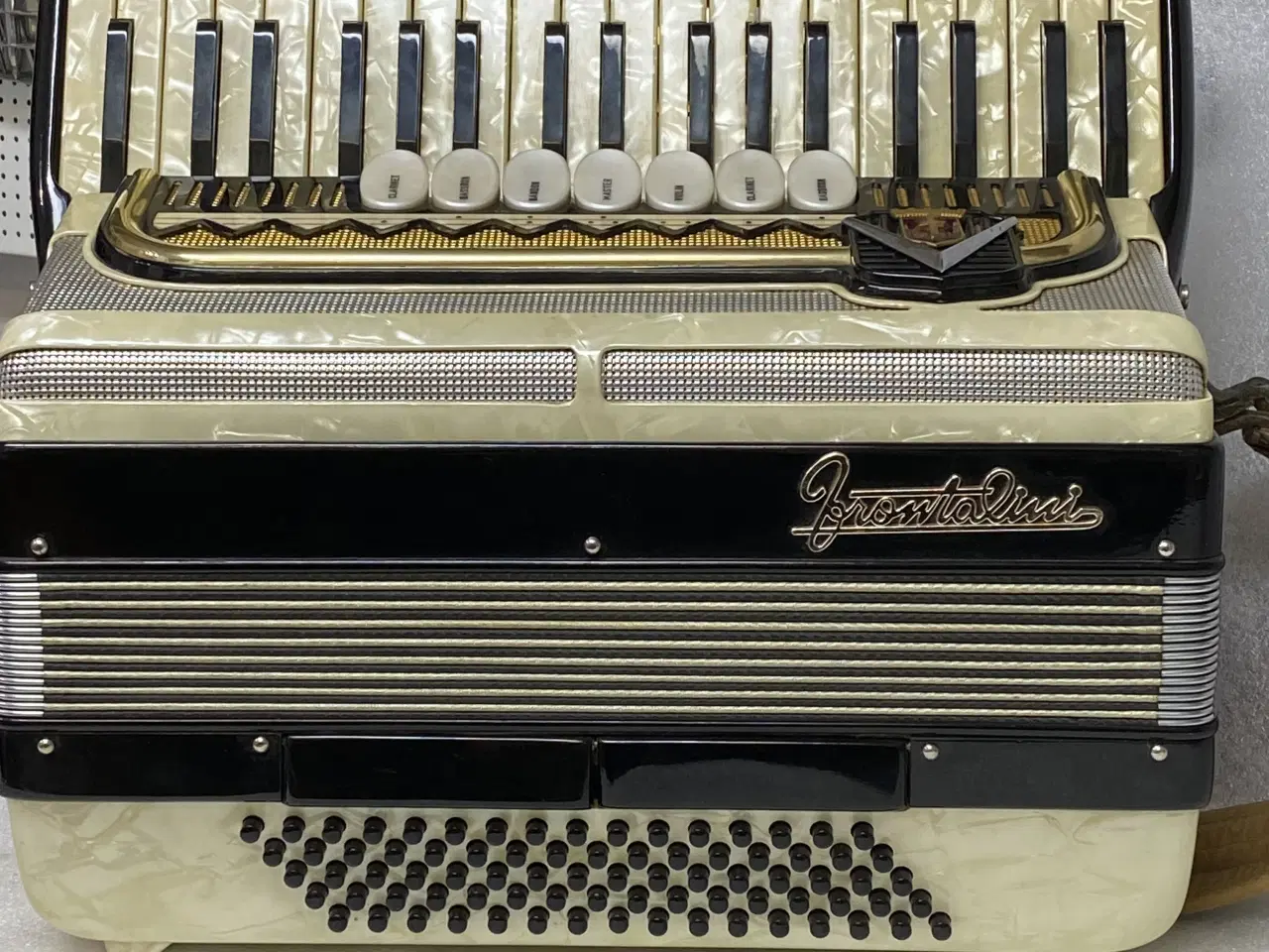Billede 3 - 🎶 Frontalini klaverharmonika – Alfred Christensen