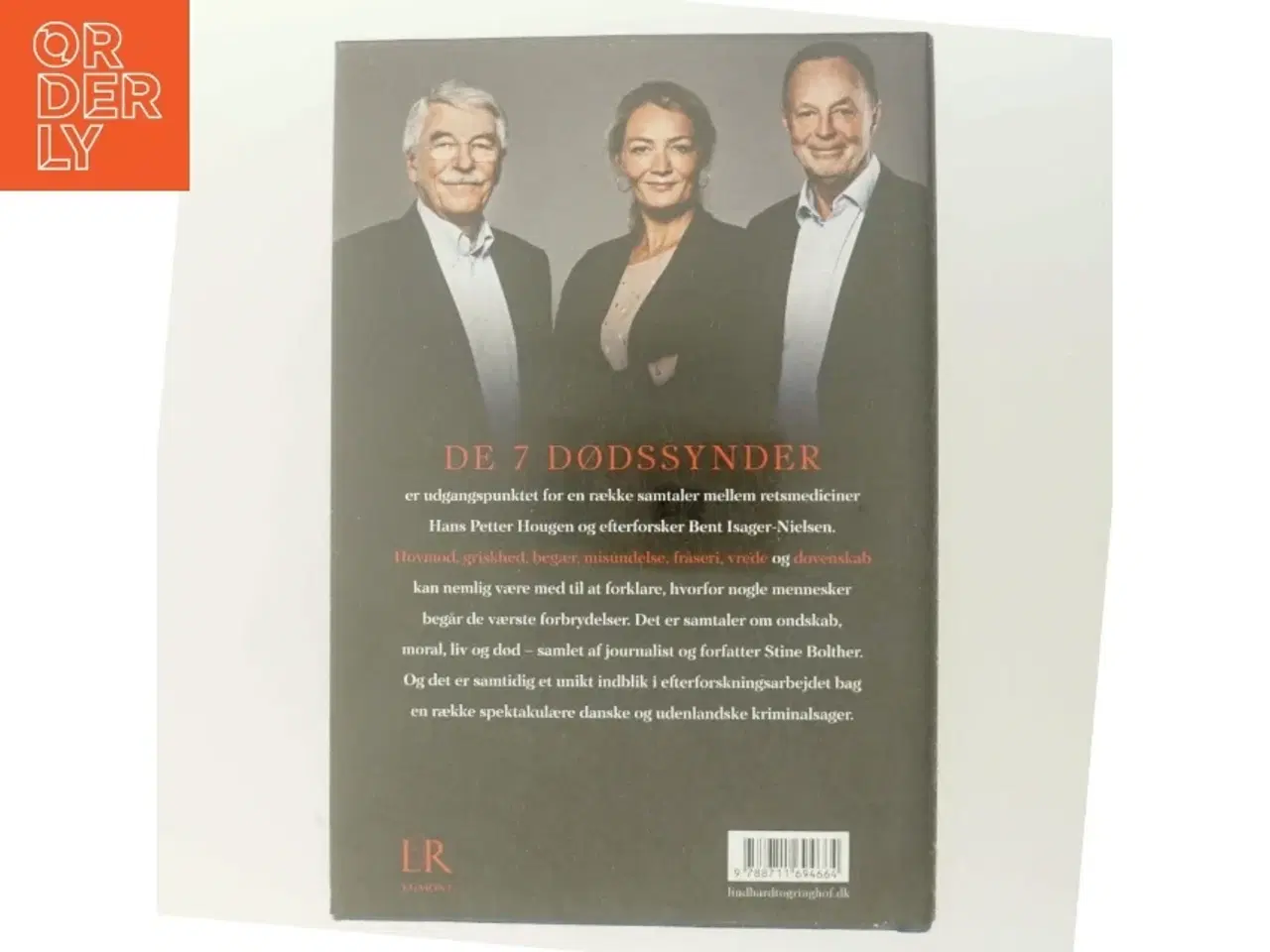 Billede 3 - De 7 dødssynder : retsmedicineren og efterforskeren om, hvorfor ondskab findes i os alle af Hans Petter Hougen (Bog)