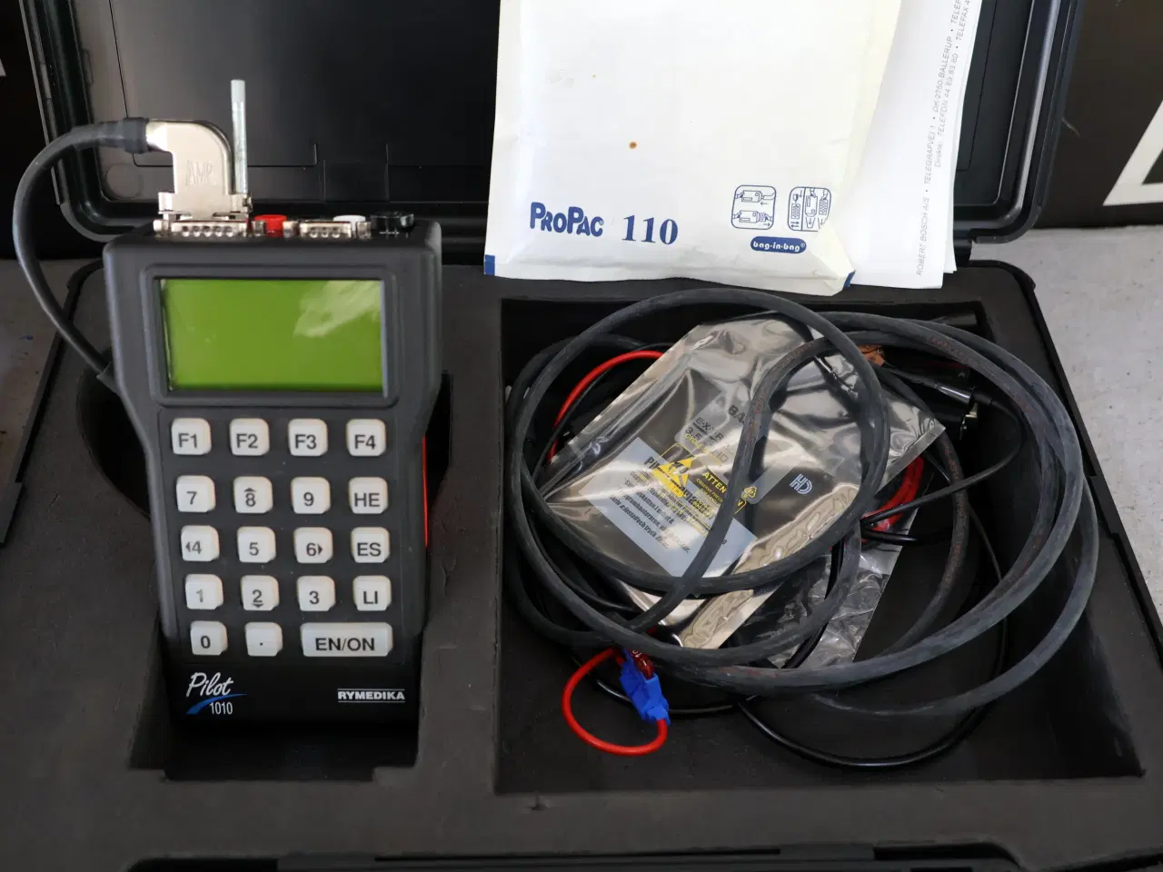 Billede 3 -  Allen motorscope og Pilot 1010 tester. 