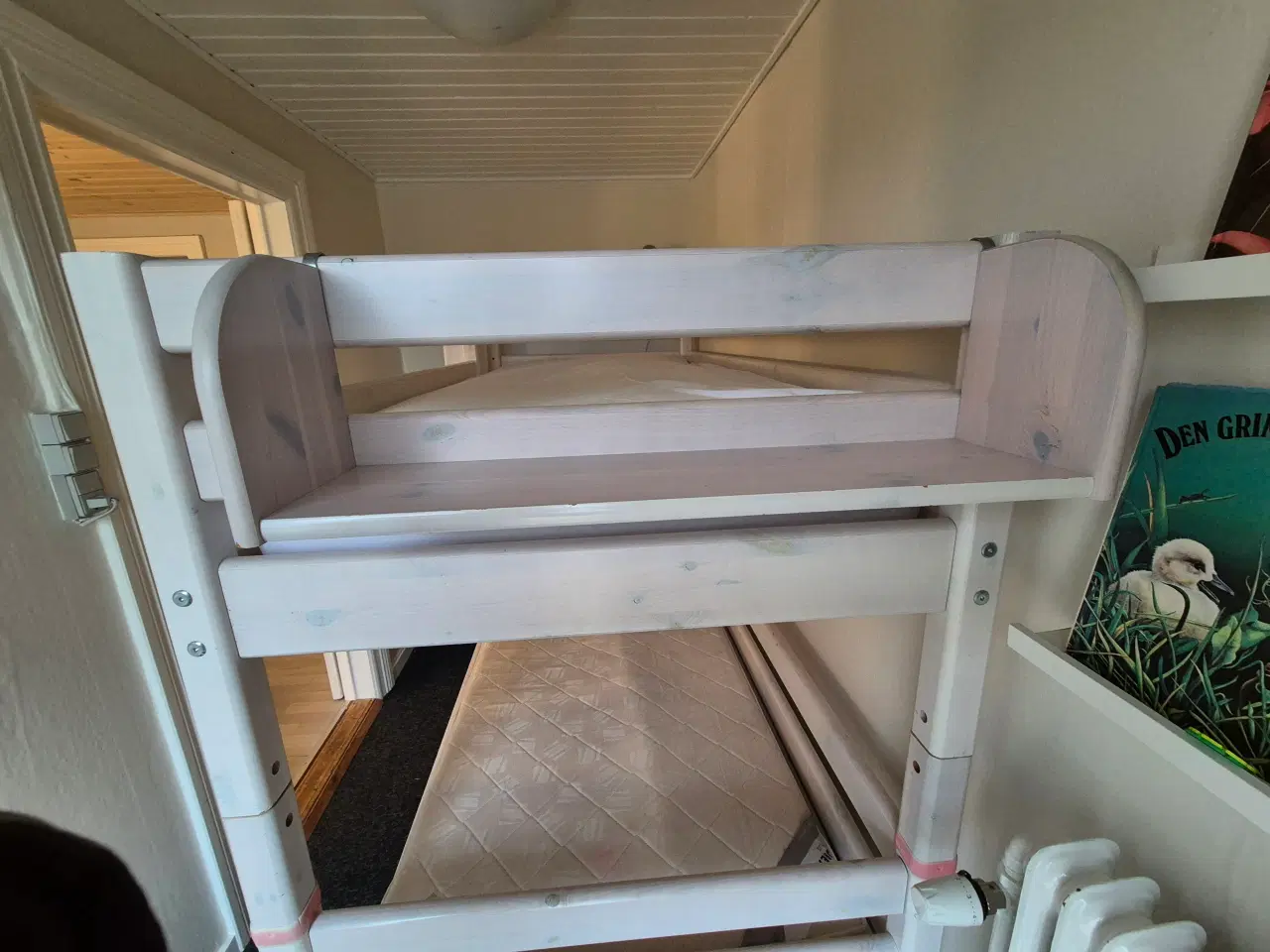 Billede 6 - Flexa Køjeseng med gode 90x200 cm madrasser 