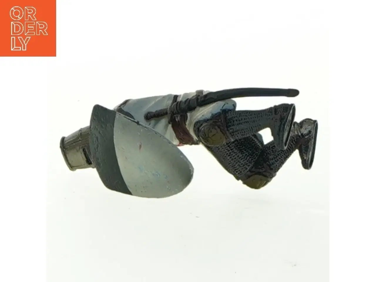 Billede 4 - Middelalderkriger figur fra Blue Box (str. 9x7 cm)