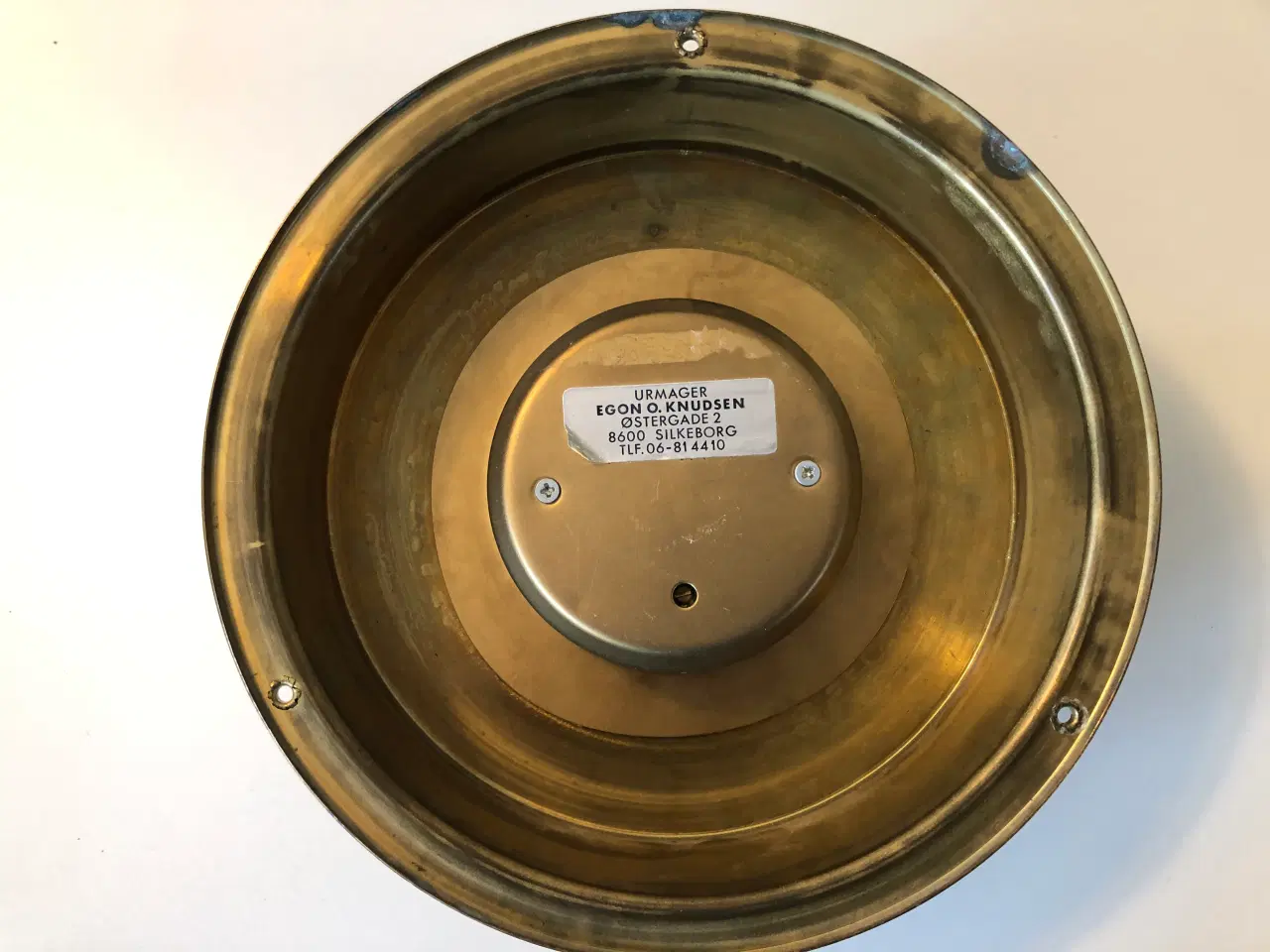 Billede 6 - Barometer og termometer i messing